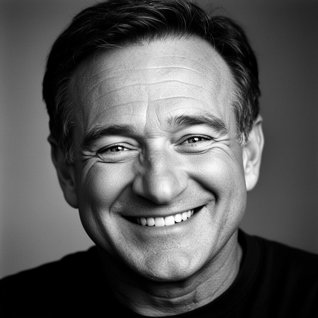 Portrait of Robin Williams